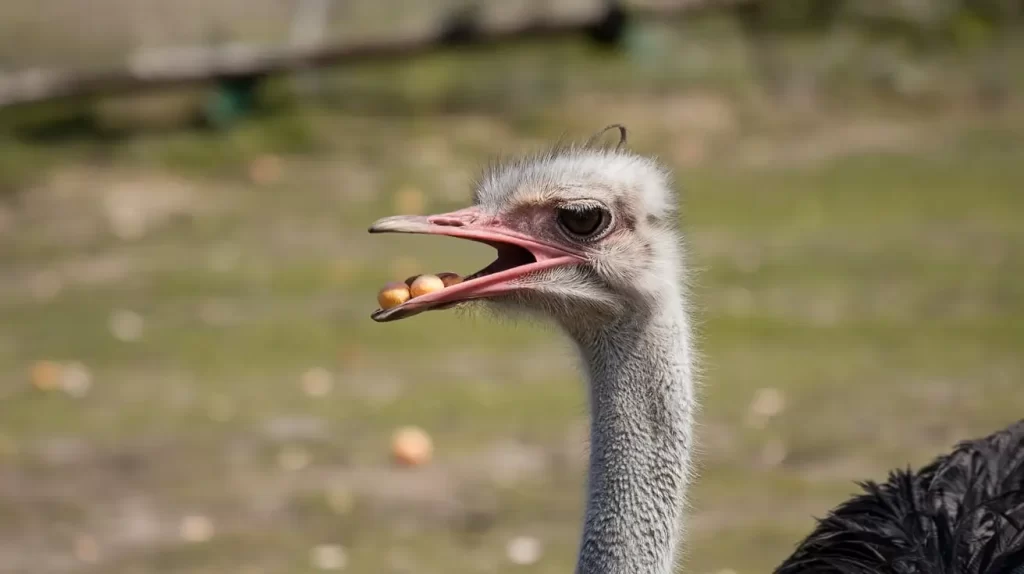 What Food Does an Ostrich Eat