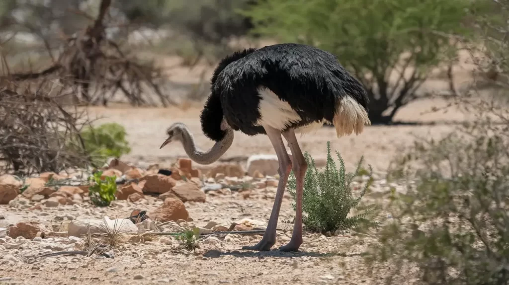 What Food Does an Ostrich Eat