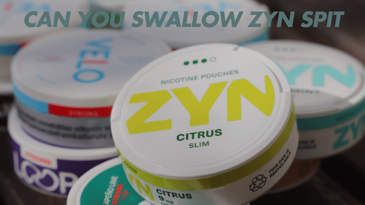 Can you swallow ZYN spit? Safe tips for nicotine pouches.